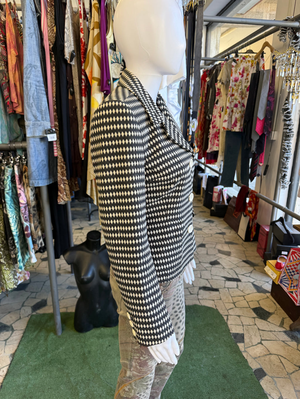 Blazer Dolce & Gabbana 1990s rombi