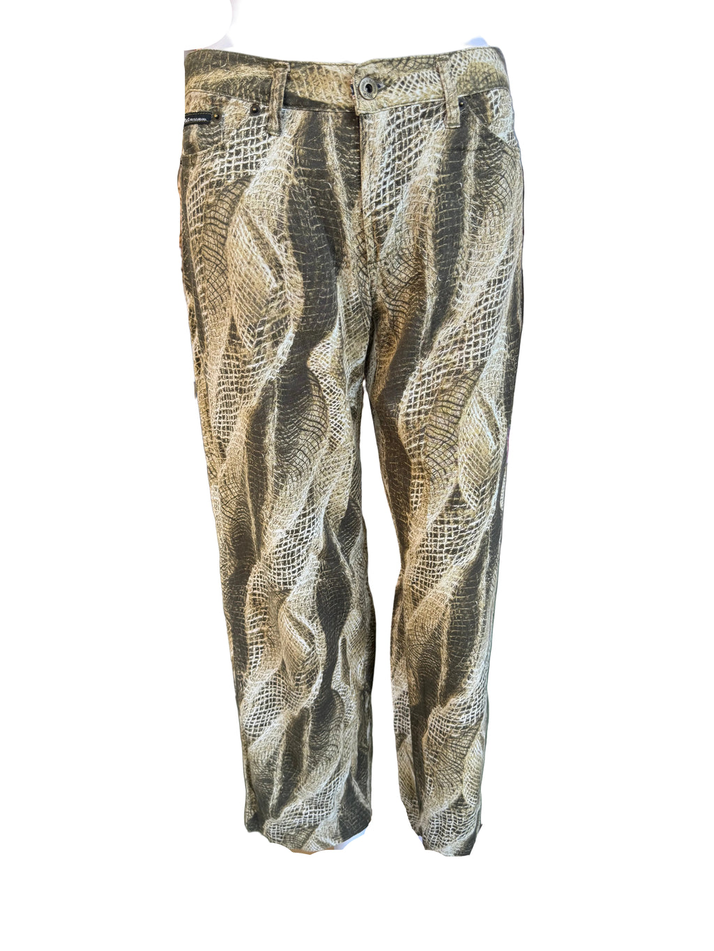 Pantalone Dolce & Gabbana rete da pesca 00s