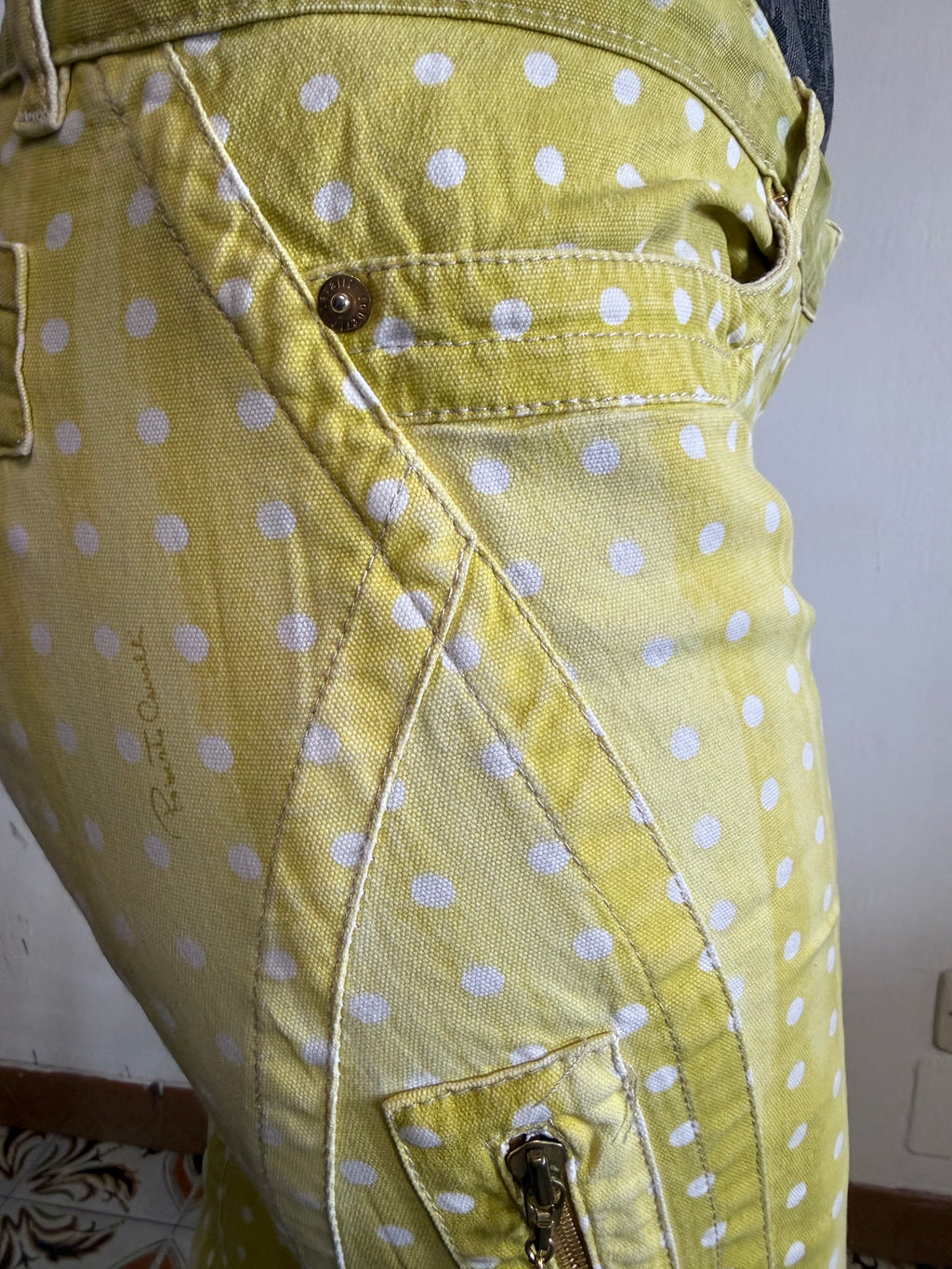Jeans pois Roberto Cavalli SS2004