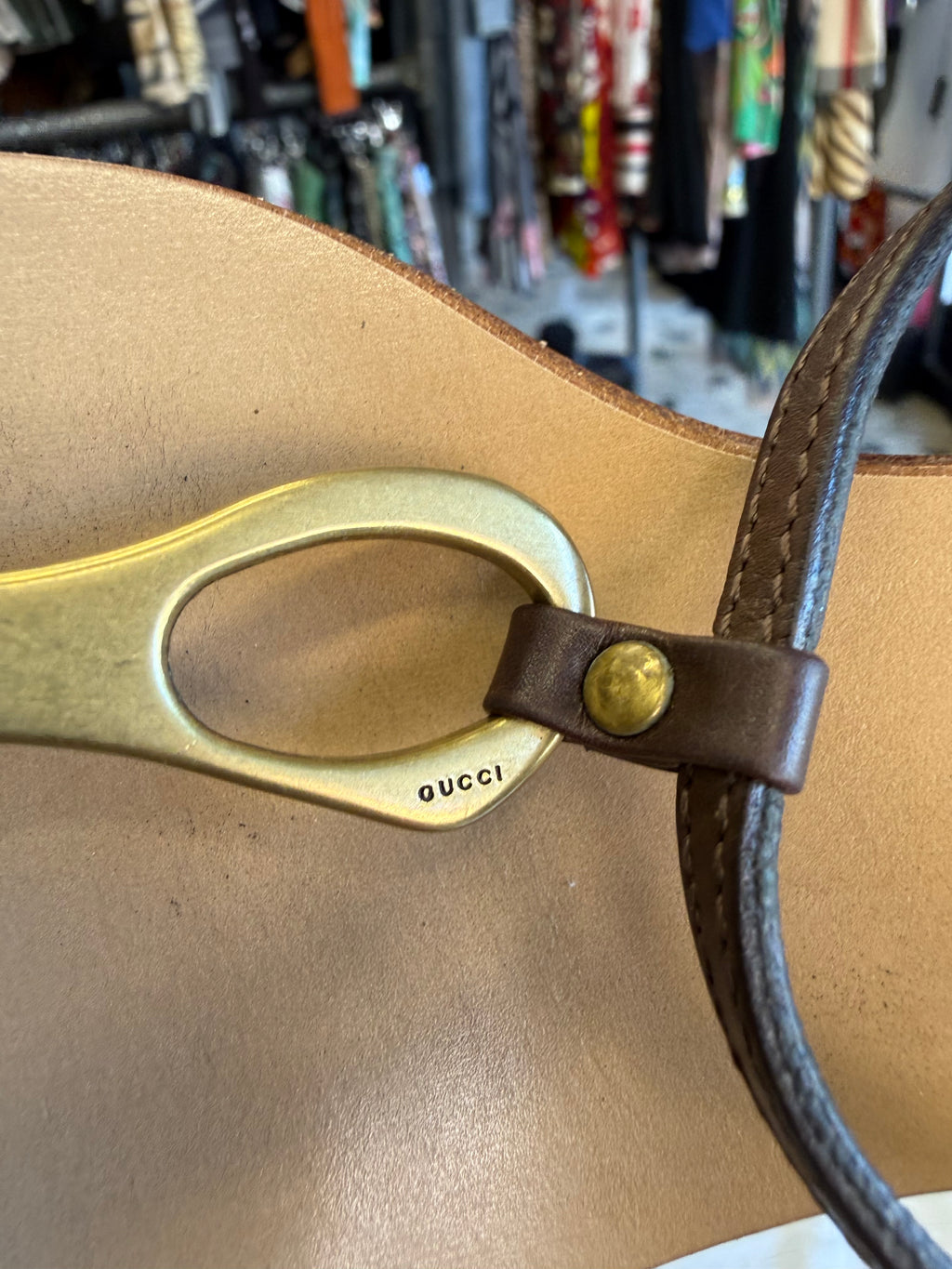 Sandalo Gucci FW1996 gioiello oro kitten