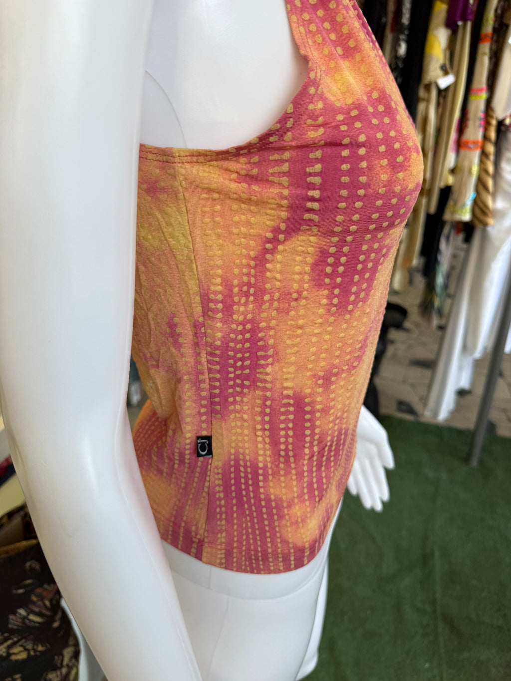 Top Roberto Cavalli nuvole / tramonto 90s