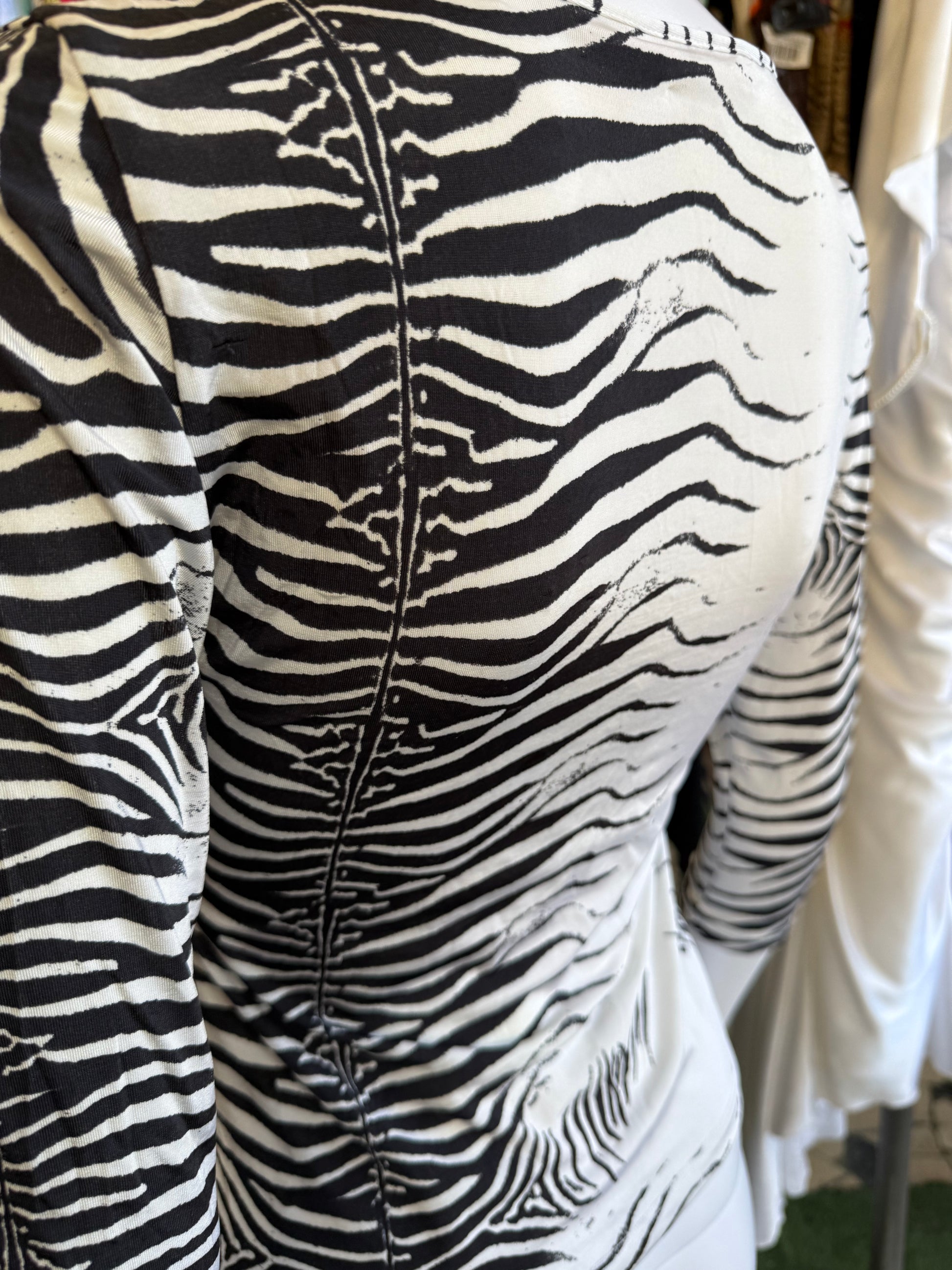 Top Roberto Cavalli zebra SS2000