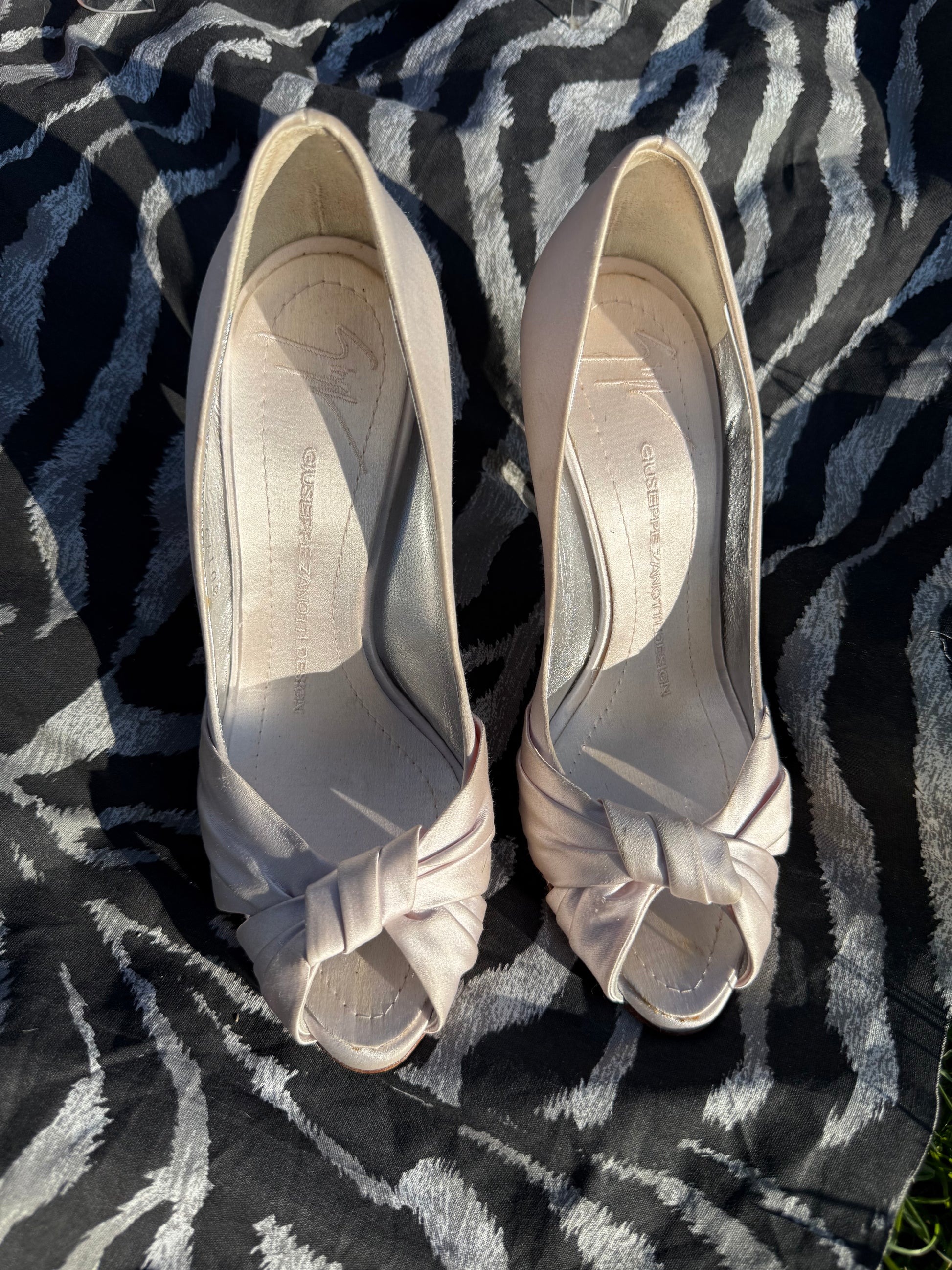 Décolleté open toe Giuseppe Zanotti vintage 00”