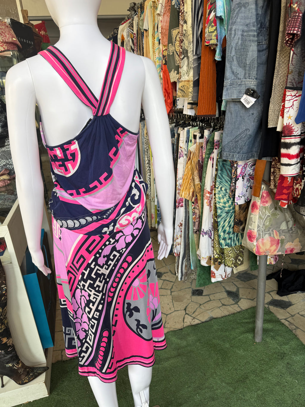 Completo Leonard Paris in seta stile Cina 00s