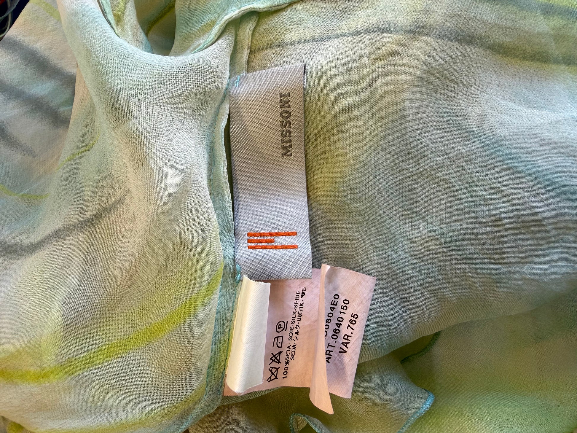 Camicia a laccio Missoni seta 00s
