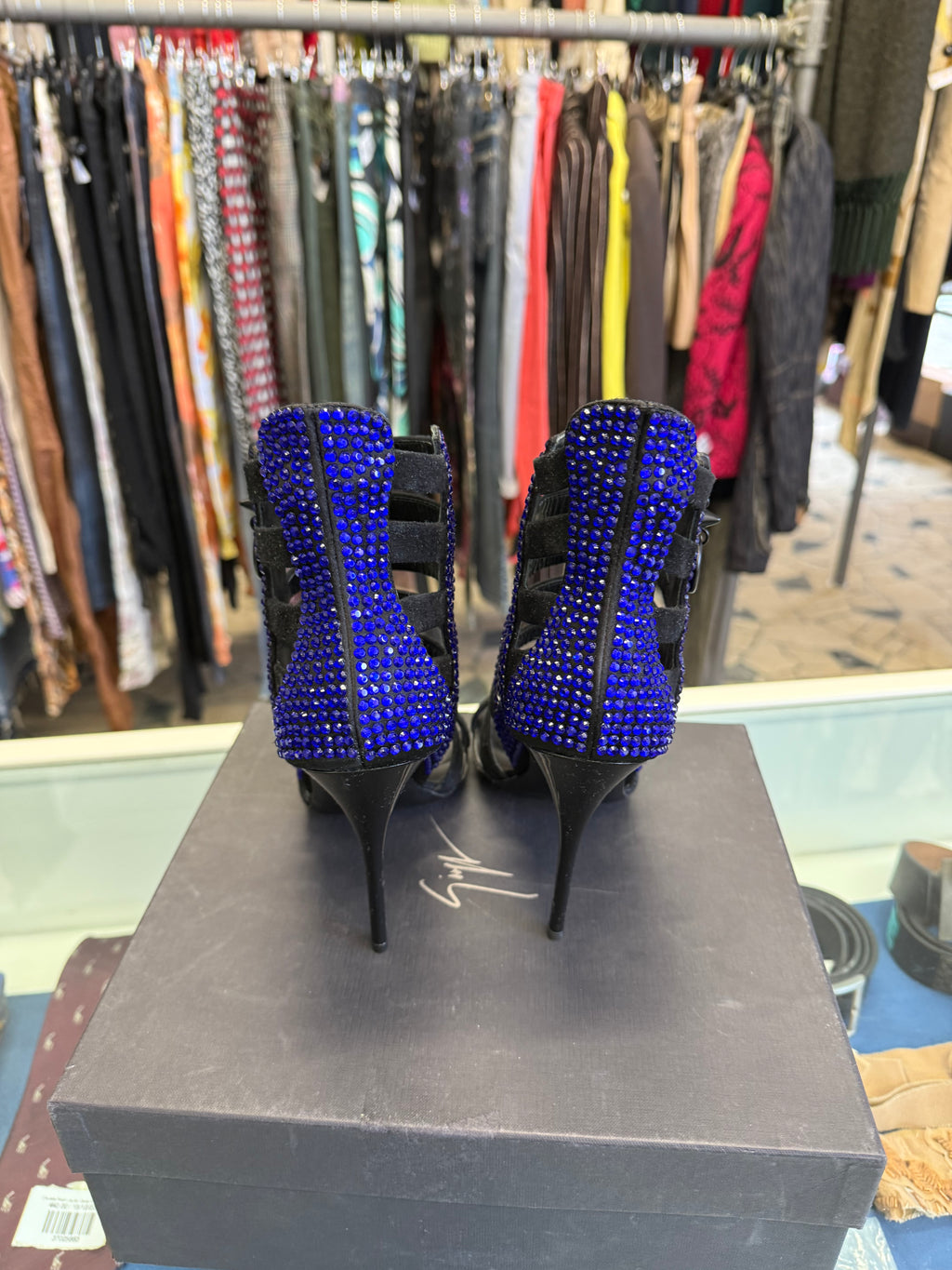 Sandali Giuseppe Zanotti cristalli nuovi