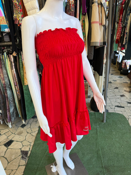 Abito Blumarine rosso 00s