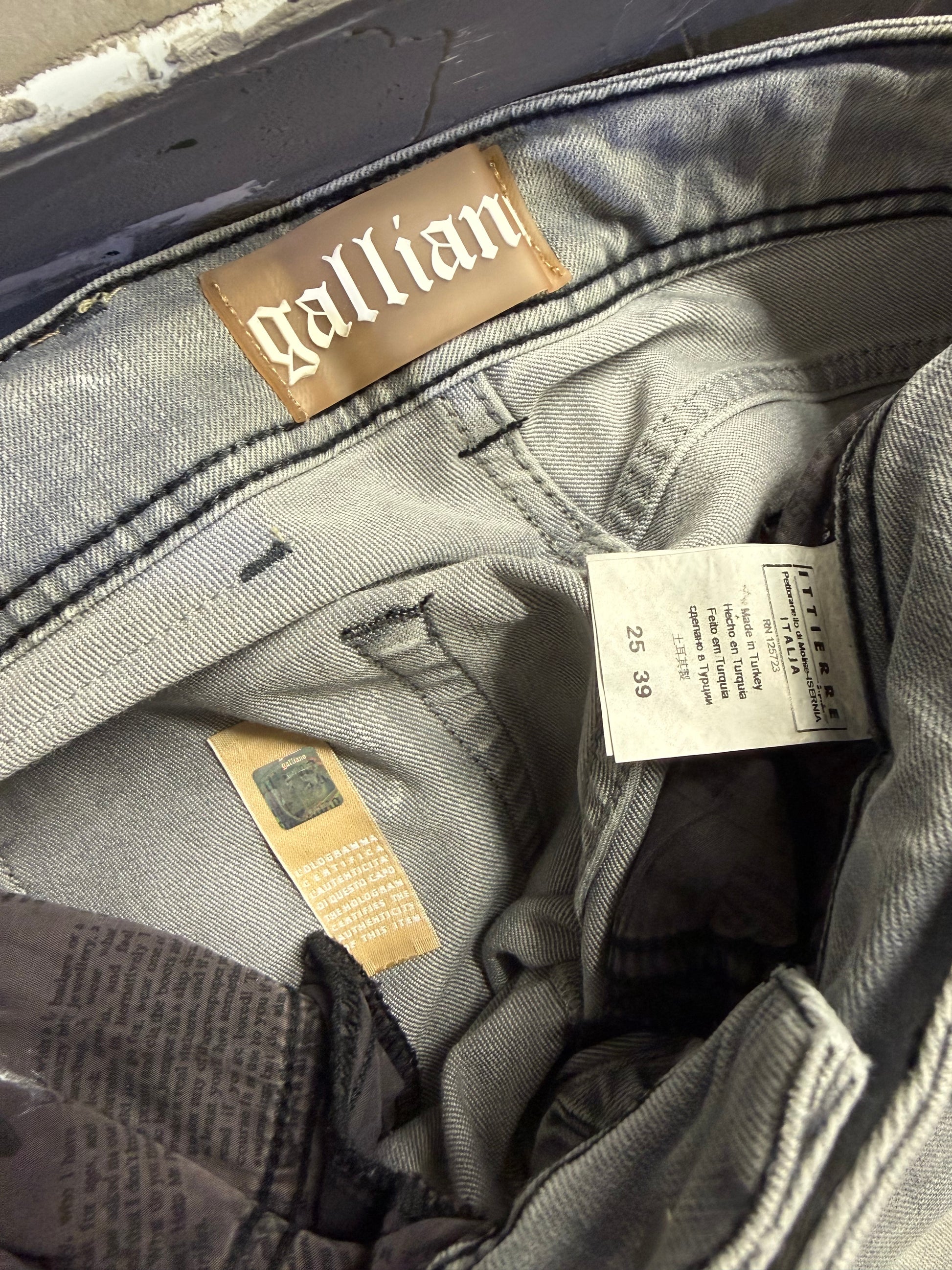 Jeans John Galliano Gazzette 2000” nuovo