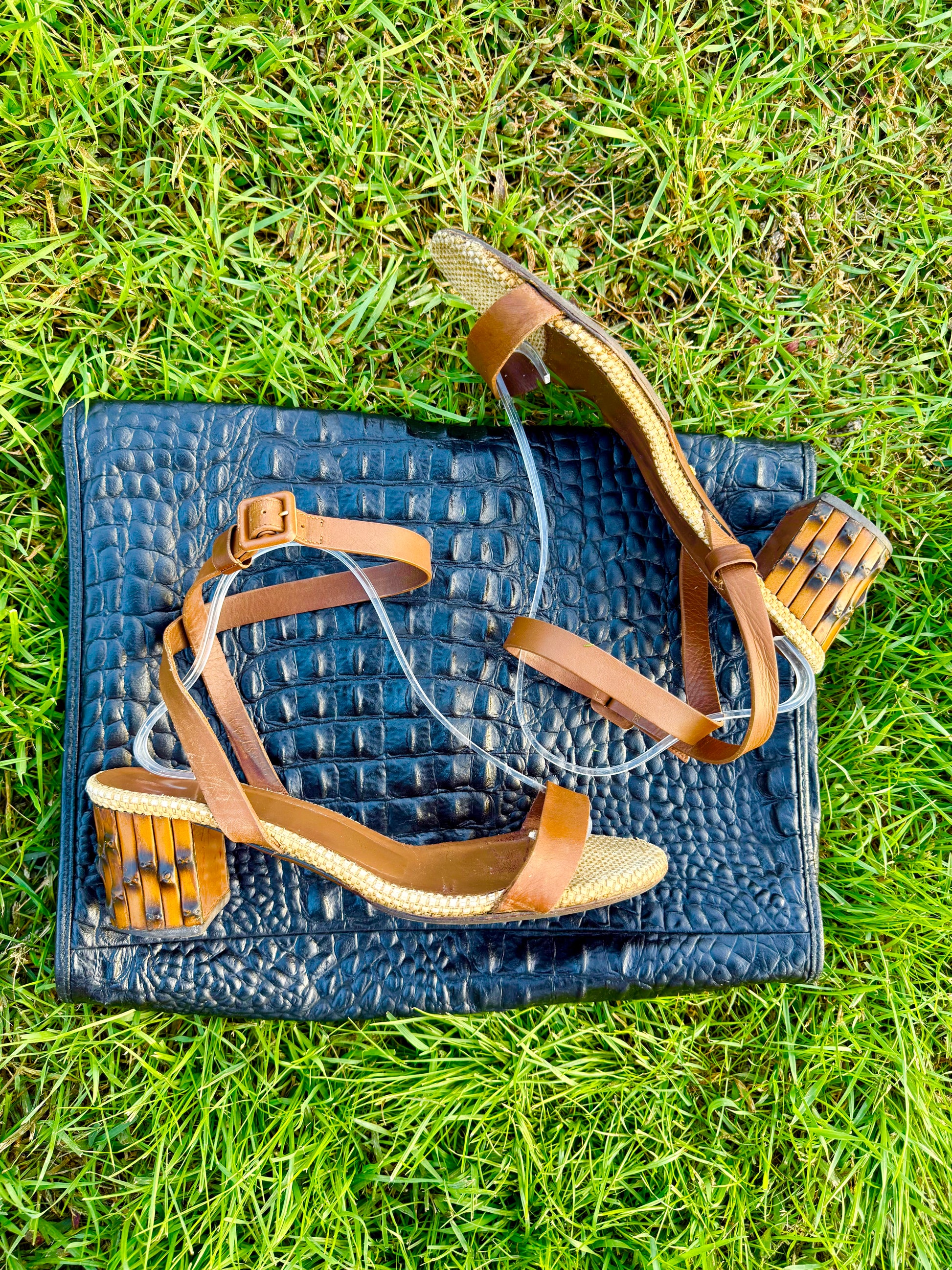 Sandali Gucci tacco bambù 2010”