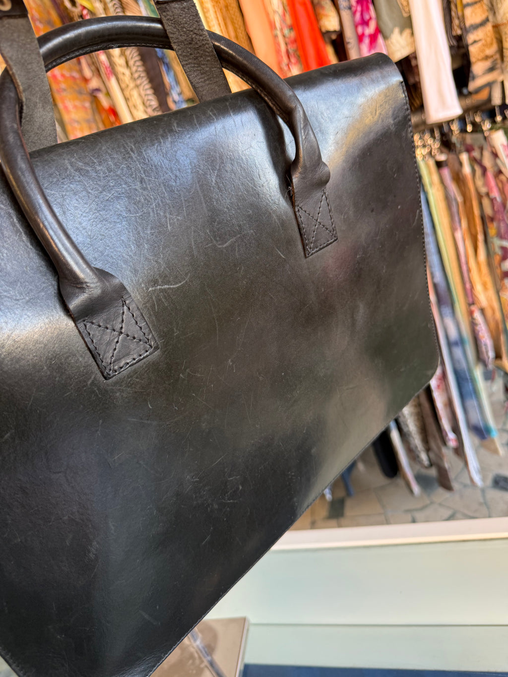 Borsa cartellla Michiko Koshino anni 70/80