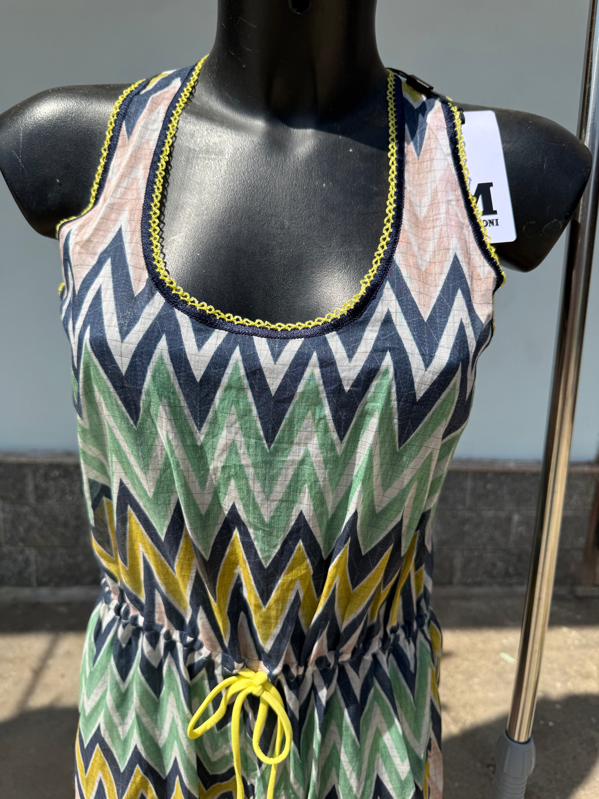 Salopette copricostume Missoni nuova con cartellino