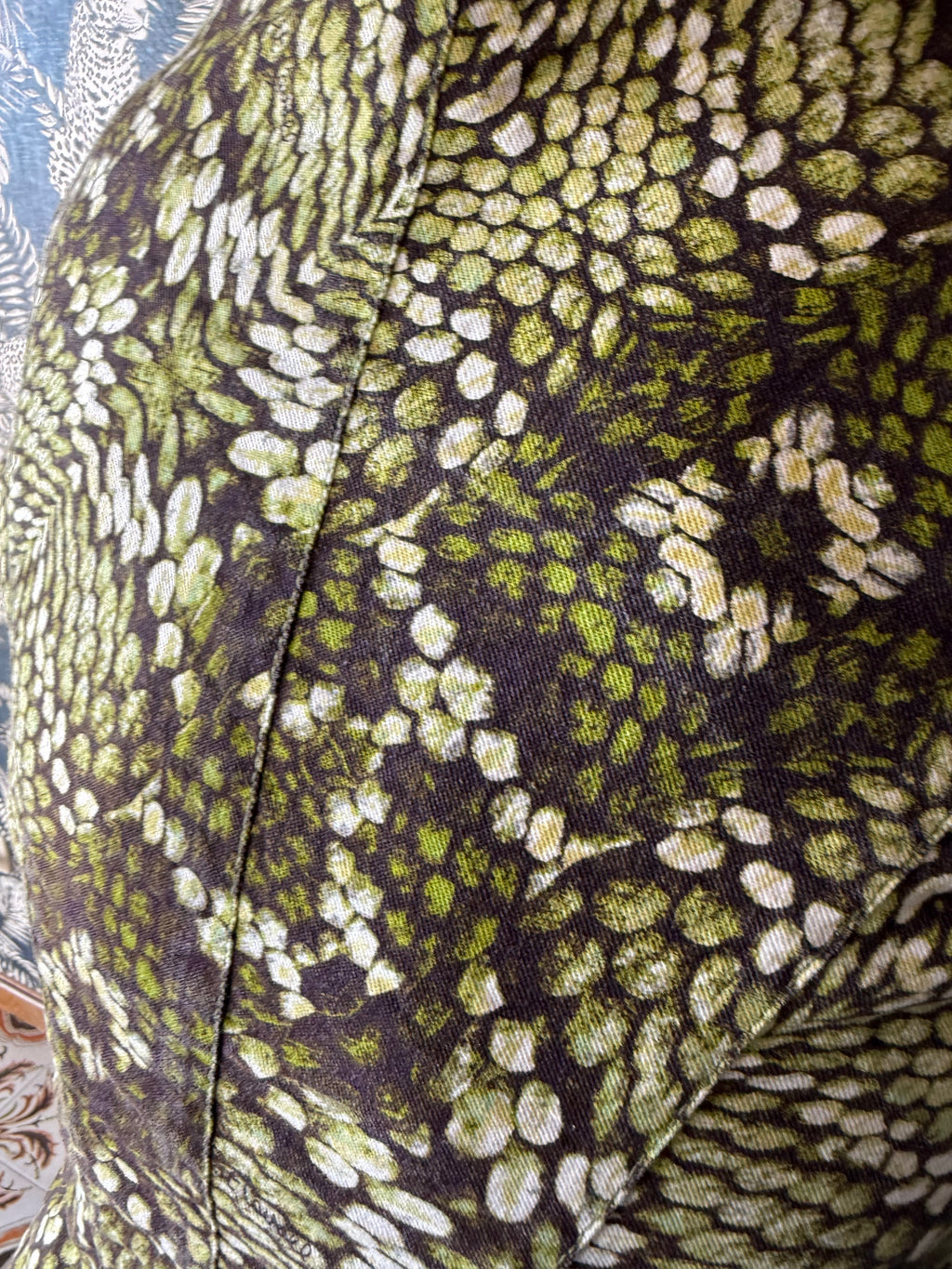 Abito completo pitone verde Roberto Cavalli Just 2000”