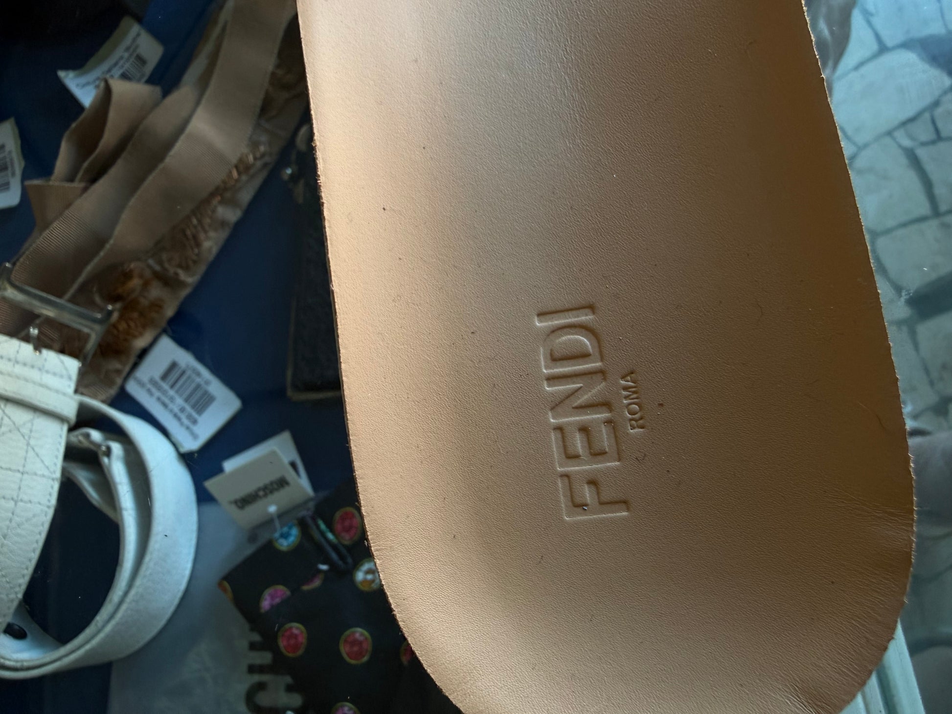 Sneakers Fendi SS2024 uomo FF nuove