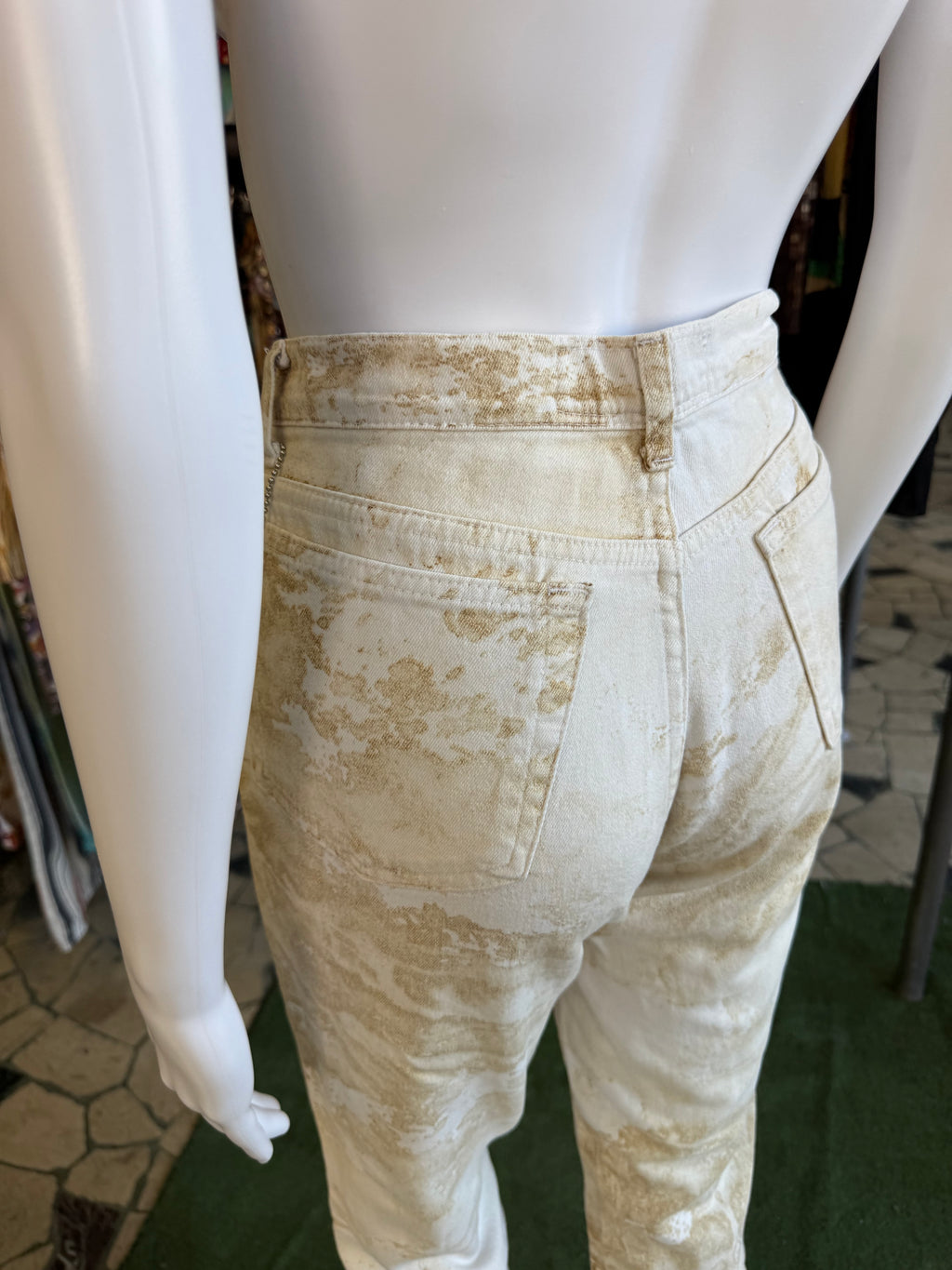 Jeans Roberto Cavalli  marmo e travertino 90s