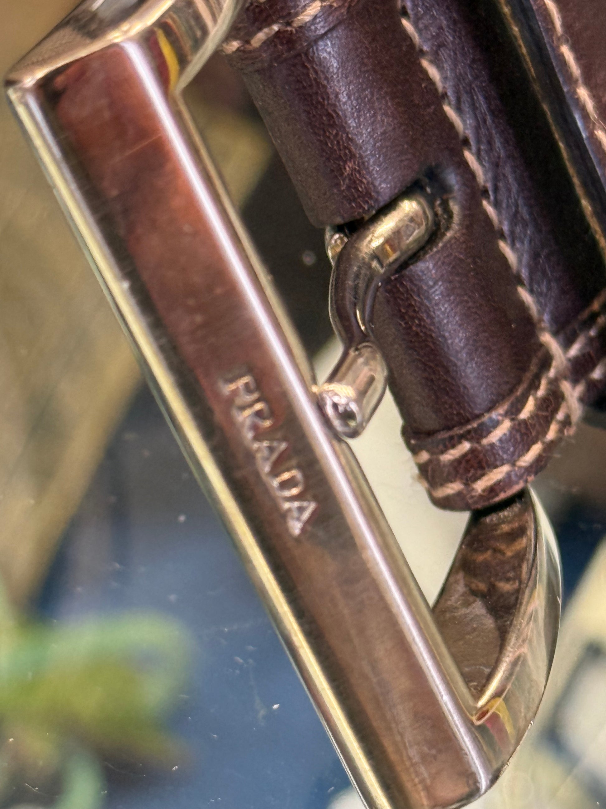 Cintura Prada Logo Jacquard 2000”