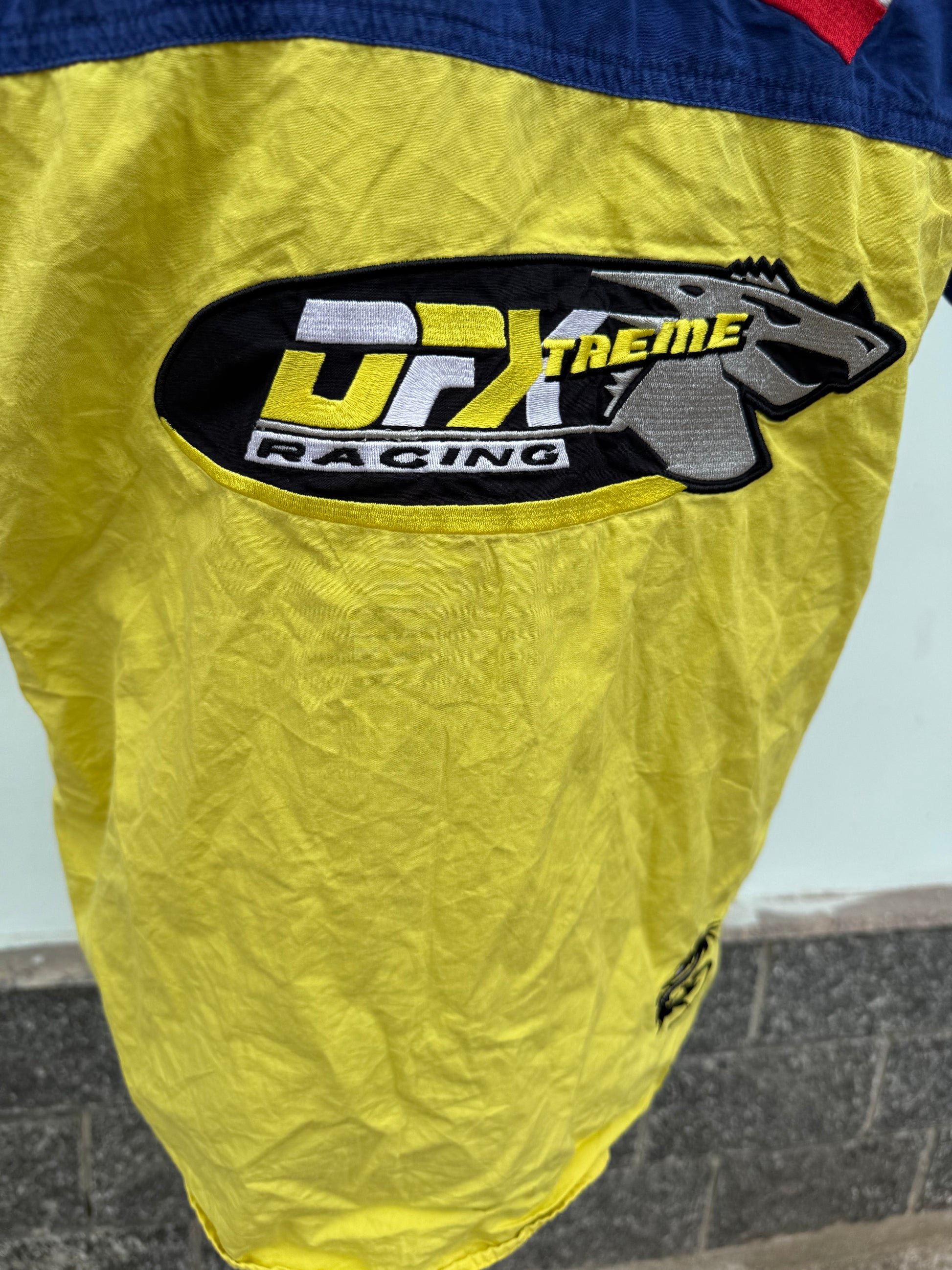 Camicia sportiva ciclista con ricami sponsor