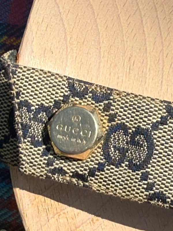 Zoccoli Gucci in legno 2000"