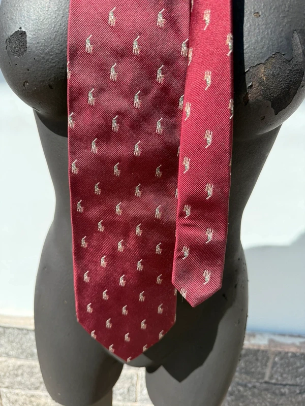 Cravatta Ralph Lauren Cavallino logo nuovo