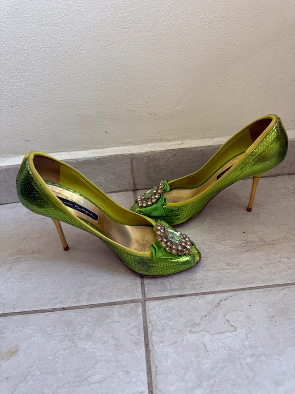 Set scarpe + borsa Mario Bologna in pitone 🐍
