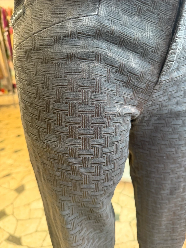 Pantalone Dolce & Gabbana broccato con cintura incorporata