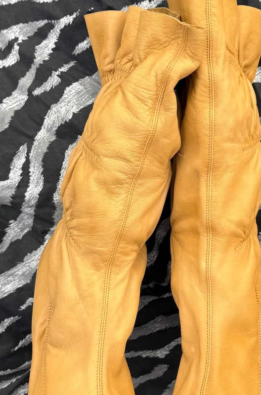 Stivali donna pelle nappa elasticizzata Pollini