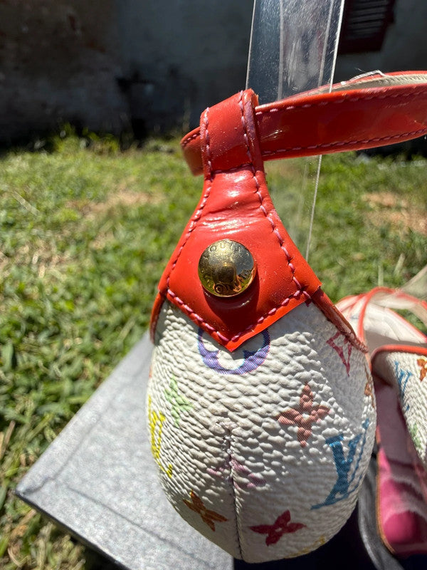 Sandali zeppa Louis Vuitton X Takashi Murakami multicolore 2009