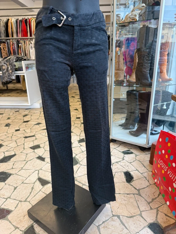Pantalone Dolce & Gabbana broccato con cintura incorporata