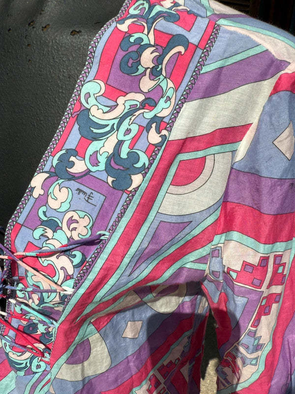 Camicia copricostume Emilio Pucci vintage 2000