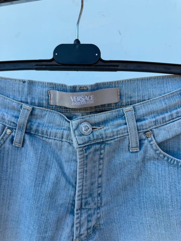 Jeans svasato Versace corallo