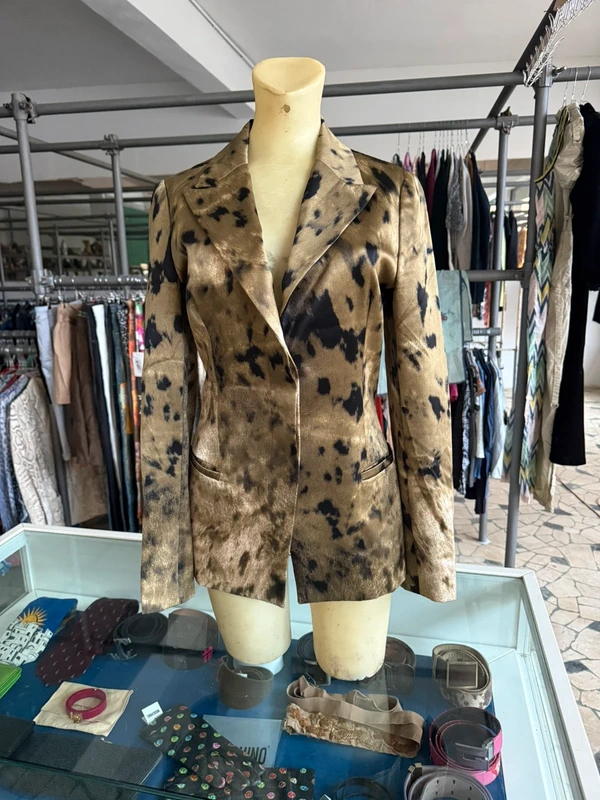 Giacca / blazer Roberto Cavalli FW1999 stampa Appaloosa