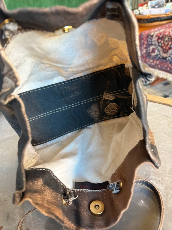 Borsa Roberto Cavalli in denim magnolie 1999”