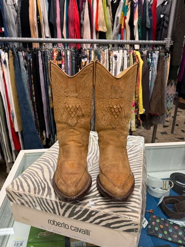 Stivali Roberto Cavalli texani FW2002