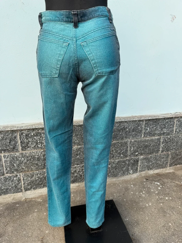 Jeans Roberto Cavalli FW2000 azzurro dégradé