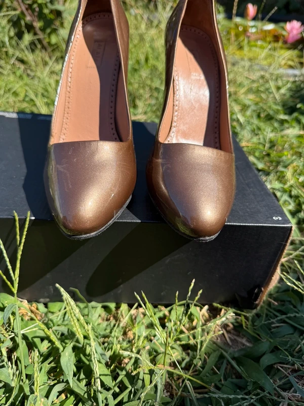 Tacchi con zeppa Alaia 2005 circa
