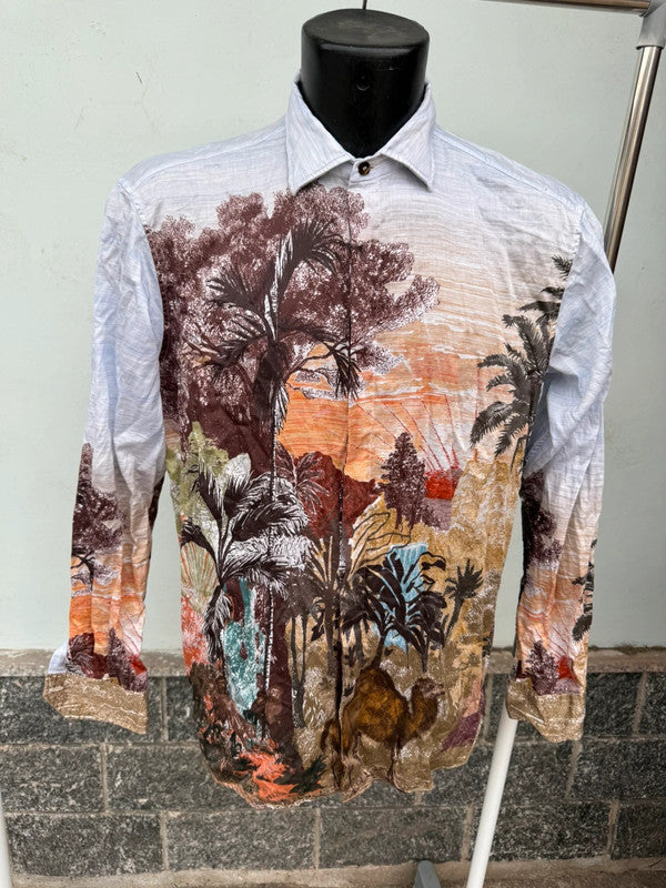 Camicia uomo Etro stampa foresta
