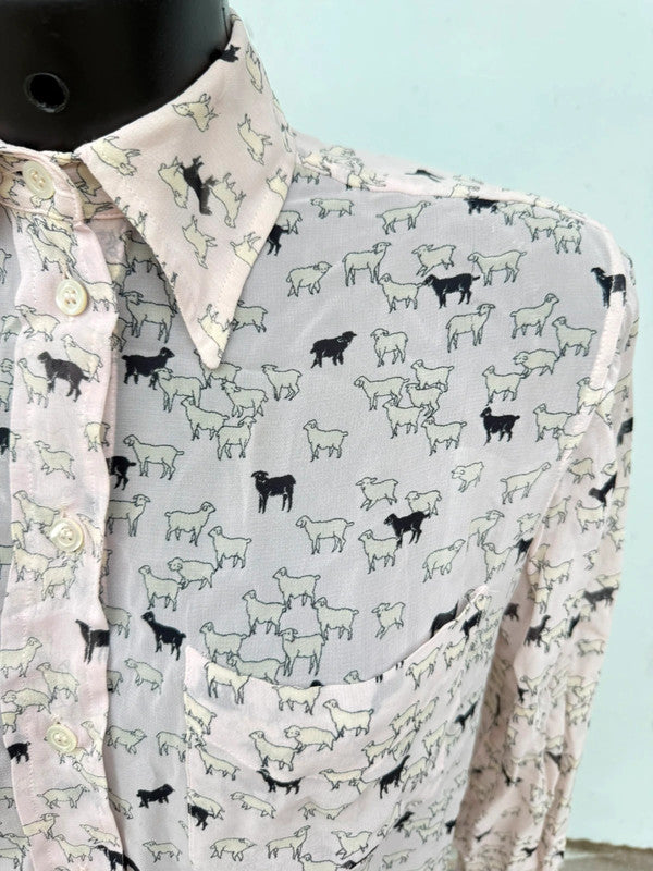 Camicia Moschino 90” pecore