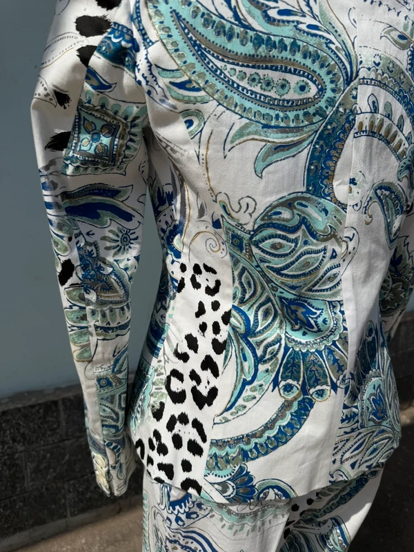 Completo giacca pantalone Roberto Cavalli SS2005