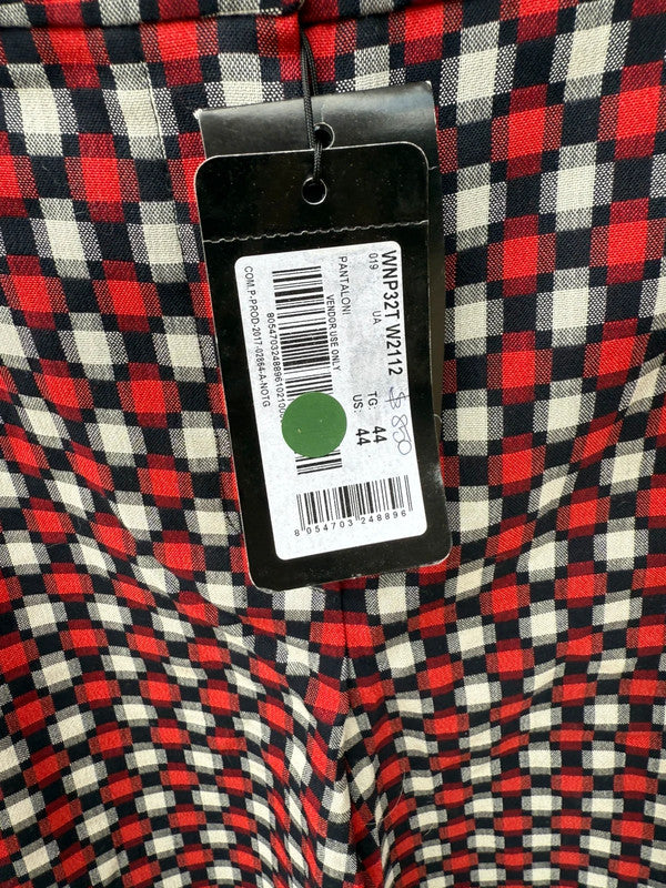 Pantalone Armani geometrica quadri nuovo