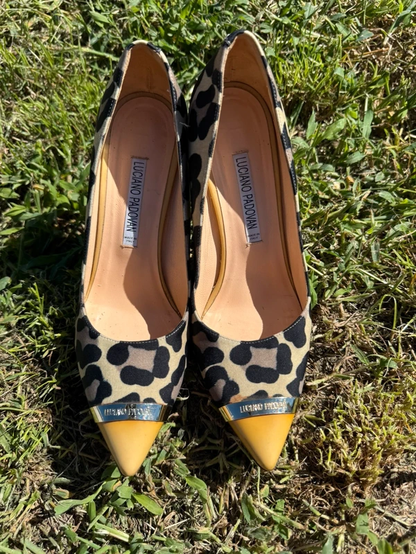 Tacchi décolleté Luciano Padovan leopardato