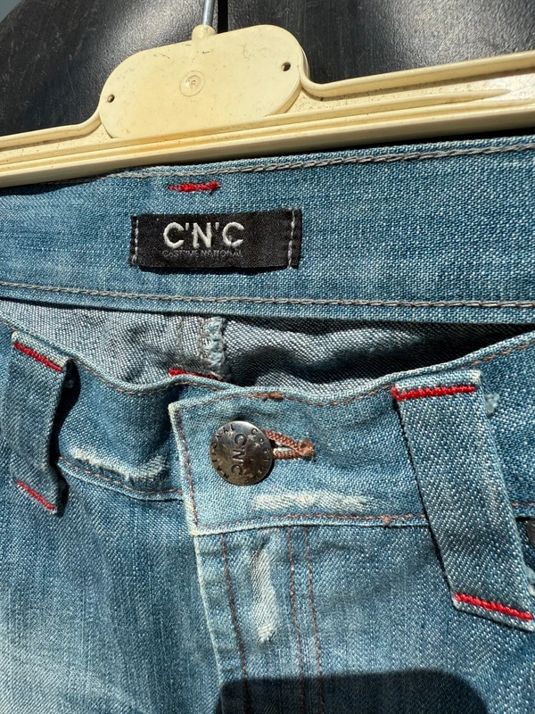 Jeans uomo con inserito CNC Costume National