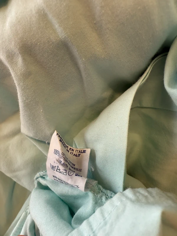 Camicia uomo Versace anni 90 azzurra