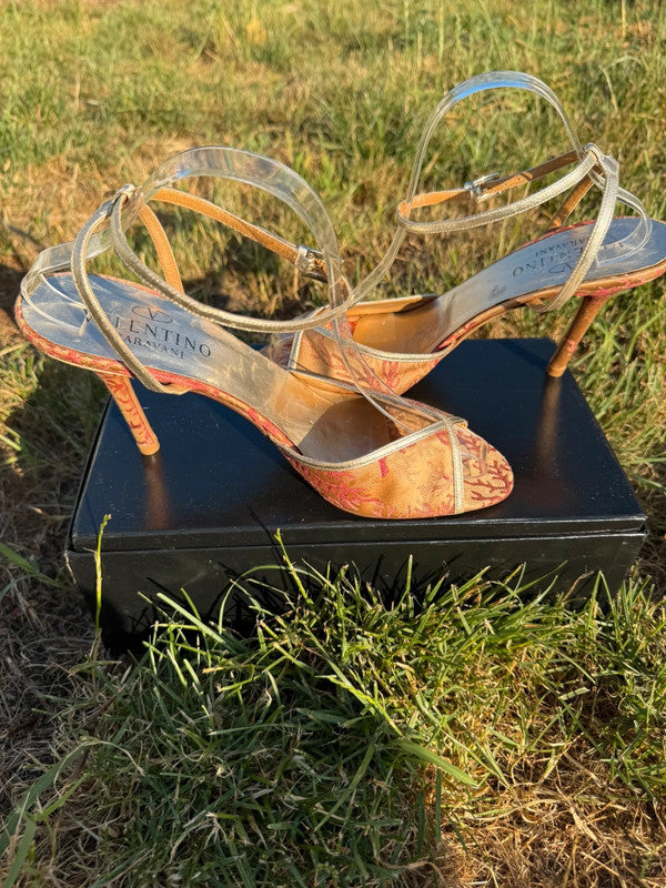 Sandali tacco alto Valentino Garavani SS2002 nuovi