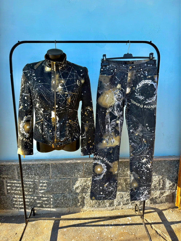 Completo Roberto Cavalli FW 2003 "astrologia"