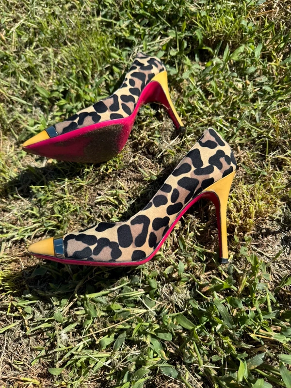 Tacchi décolleté Luciano Padovan leopardato