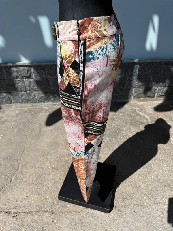 Pantalone Roberto Cavalli patchwork