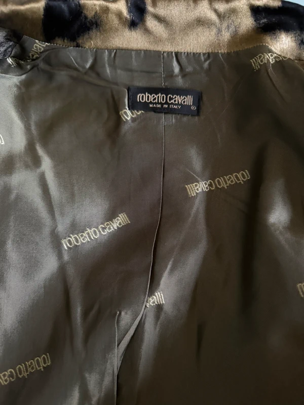 Giacca / blazer Roberto Cavalli FW1999 stampa Appaloosa