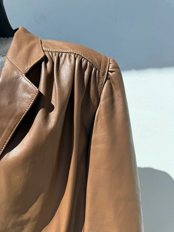 Completo donna in vera pelle David anni 80