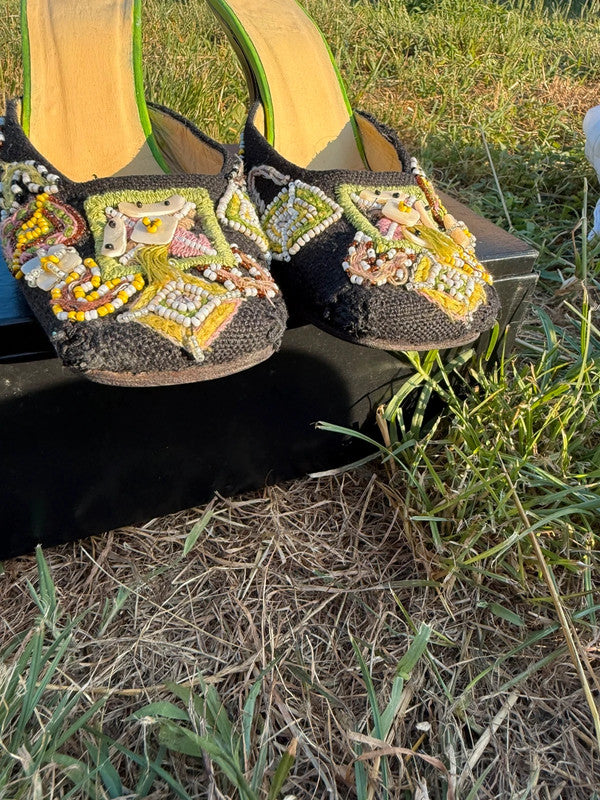 Sabot Fendi 90” ricamo