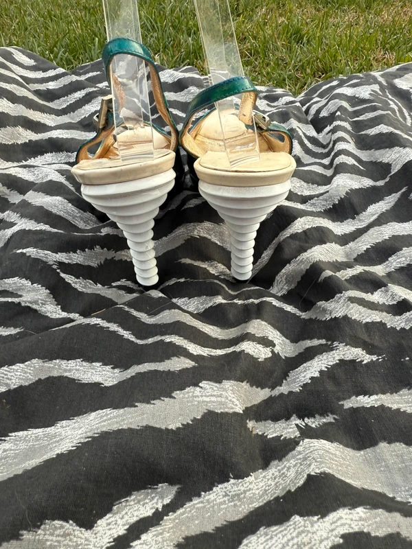 Sandali Slingback Luciano Padovan anni 90