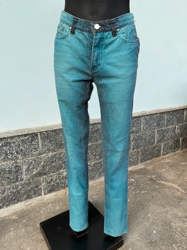 Jeans Roberto Cavalli FW2000 azzurro dégradé